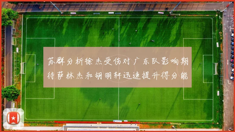 苏群分析徐杰受伤对广东队影响期待萨林杰和胡明轩迅速提升得分能力